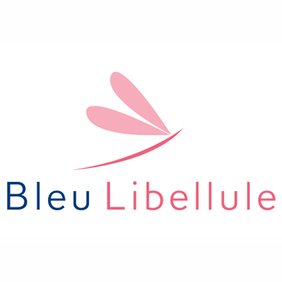 logo enseigne Bleu Libellule