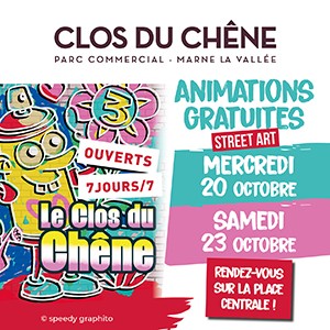 Clos du Chêne - Les animations Street Art ! - 5c6b98df 8b42 414f ba4e 383032d6f10b - 1