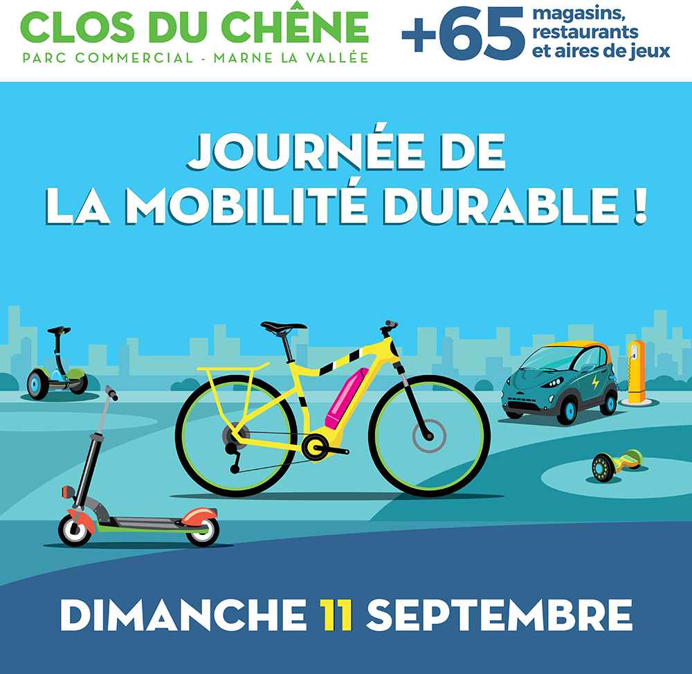 Clos du Chêne - La journée de la mobilité durable ! - SmartMedia Mobilités douces 2022 1080x1080 copie - 1
