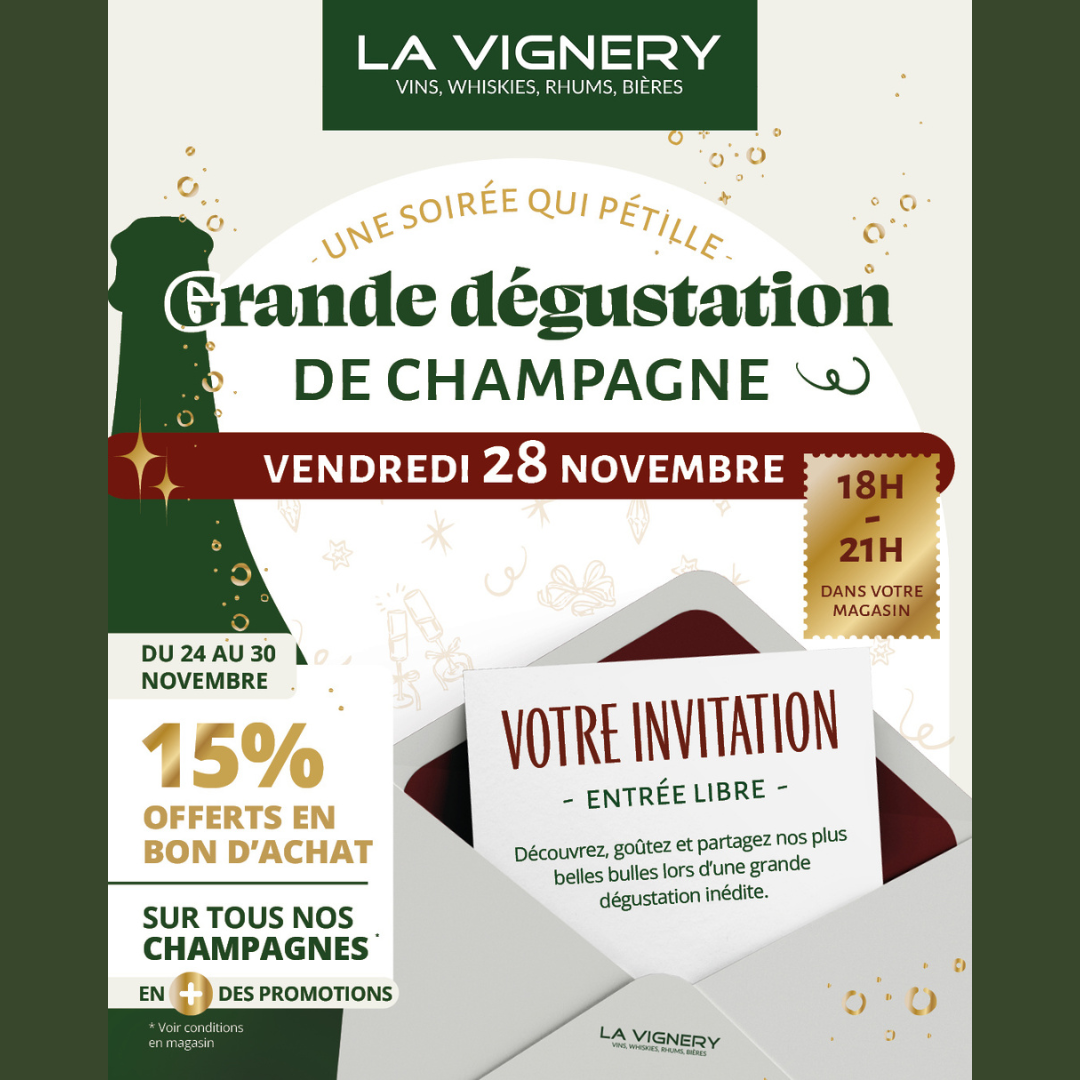 Clos du Chêne - Une soirée qui pétille chez La Vignery - posts facebook 40 - 2 Clos du Chêne - Une soirée qui pétille chez La Vignery - posts facebook 40 - 1