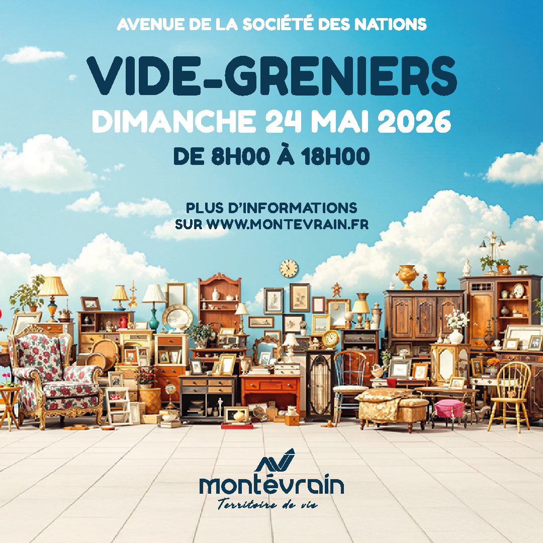 Clos du Chêne - Le vide-greniers de Montévrain ! - vide greniers montevrain web - 1